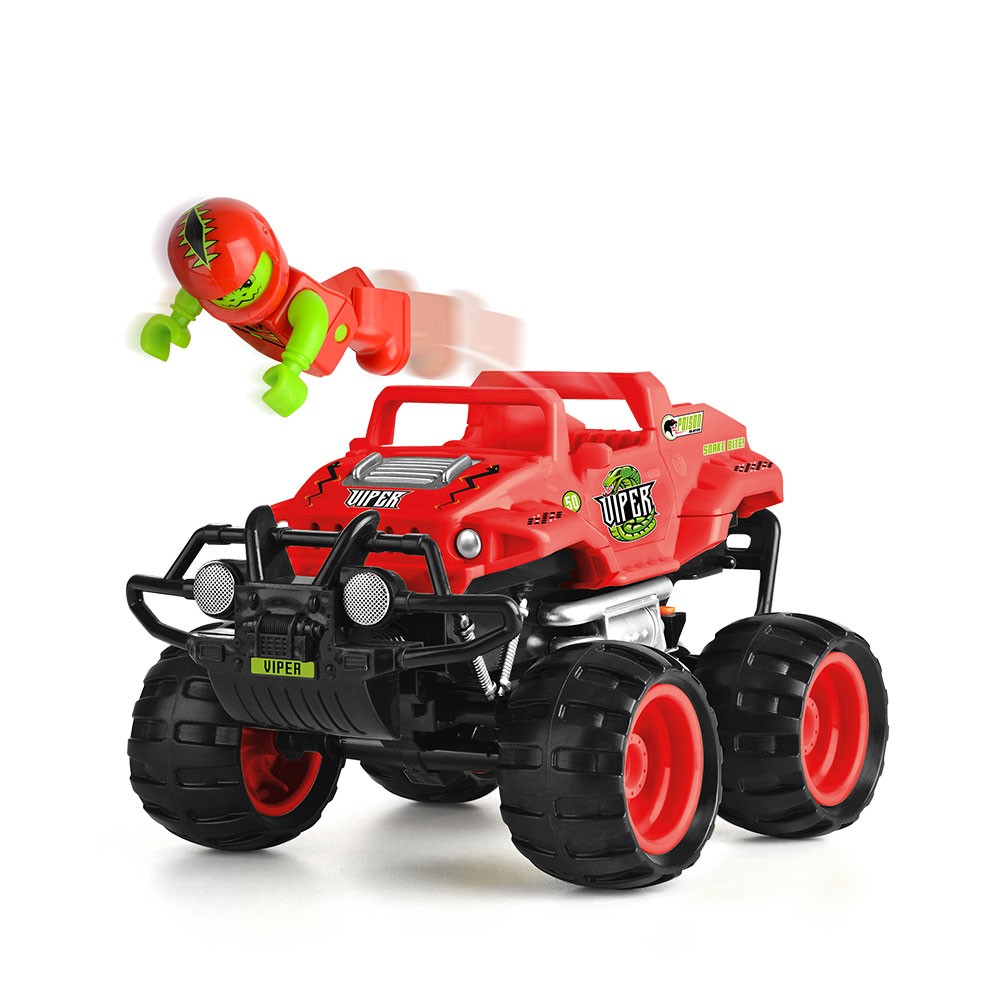 Monster Smash UPS Чудовищна кола R/C Viper червен TY5873B