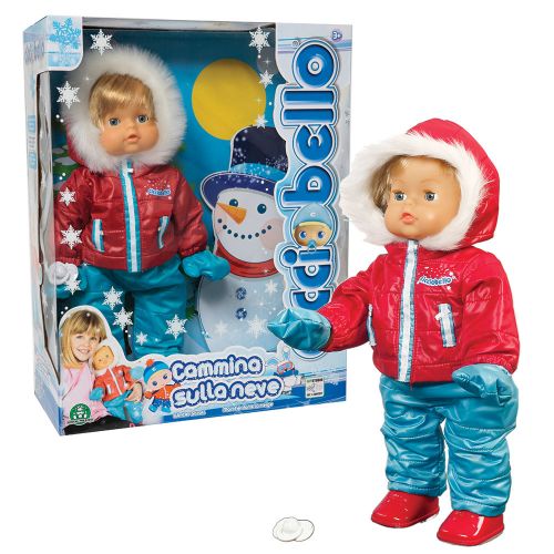 Cicciobello Пълзяща кукла със зимни дрехи CCB05001