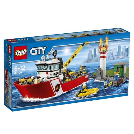 LEGO City Пожарникарска лодка 60109
