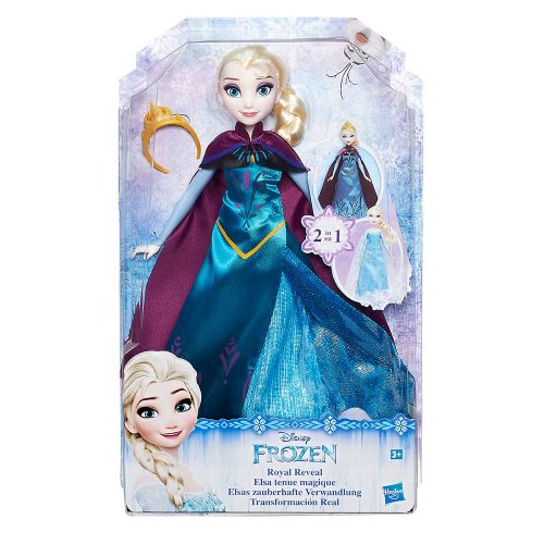 Disney Frozen Трансформираща се кукла 2в1 ЕЛЗА B9203