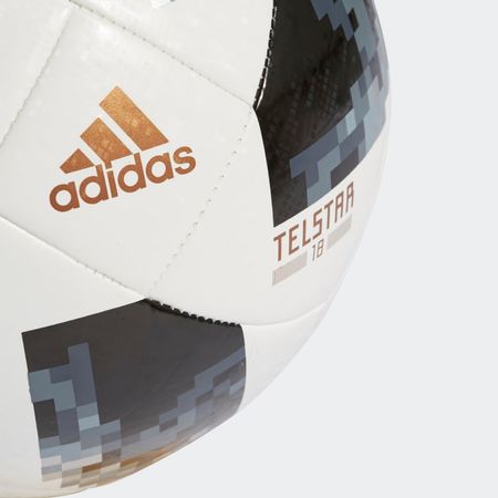 Футболна топка Adidas Telstar, Top Glider, Grey/White, 5