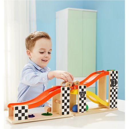 Комплект 2 in 1 M-Toys, Работна маса и писта