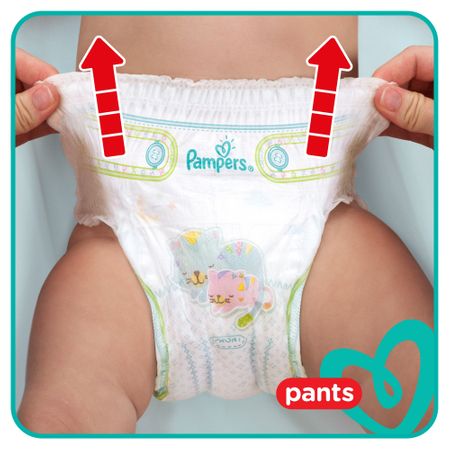 Пелени-гащички Pampers Pants Mega Box 6 Extra large, 15 кг+, 88 броя Пелени-гащички Pampers Pants Mega Box 6 Extra large, 15 кг+, 88 броя