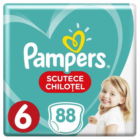 Пелени-гащички Pampers Pants Mega Box 6 Extra large, 15 кг+, 88 броя