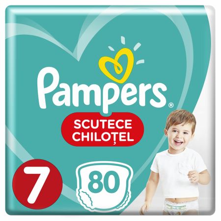 Пелени - гащички Pampers Pants Mega Box, Размер 7, 17+ кг, 80 броя