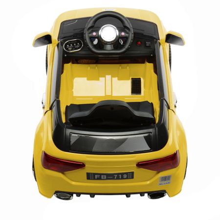 Електрическа кола Mappy Nitro, За деца, Жълта