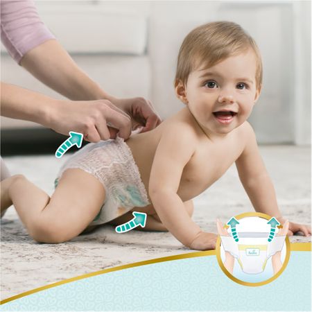 Пелени-гащички Pampers Premium Care Pants XXL Box, Размер 4, 9-15 кг, 88 броя